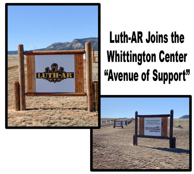 Luth-AR Takes it’s place on the “Avenue of Support” at The Whittington Center in Raton, NM